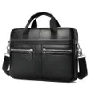 Aktentaschen Business Herren Große Einkaufstasche Echtes Leder Messenger Bags Laptop Aktentasche Büro Für Männer 20211296S