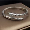 Women Bangle With/Full Diamonds Gold Rosegold Silver Bracelets With Box 22856