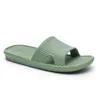 2024 zapatillas de goma de Eva a la moda, colores sólidos, zapatos de playa de verano, sandalias de piscina de baño, marina de guerra