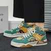 Original Mens Skateboard Sneakers Designer Bear Print High Men Autumn Fashion Platform Sports Shoes For 2024 240219