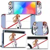 Gevallen Stickers Volledige Set Voor Nintendo Switch OLED Accessoires Anime Stickers Transparante Beschermhoes Voor Schakelaar OLED Console Games