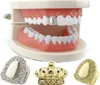 Цельные одиночные алмазные зубы с одной коронкой Grillz Одиночные зубные вмятины Grillz Dientes Grill Grills Брекеты для зубов Dentes Grillz Body 2504744