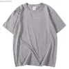 T-shirts pour hommes Vêtements de couleur unie gris t-shirts masculins de haute qualité Nouveau tshirt Summer Coton Tops Hip Hop Breatchable Tee Clothel2404