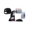 Casquettes de baseball 2024 Est Mens Cap Hat Designer S La Hats Trucker pour hommes femmes ronde lettre active réglable Peaked H5-5.23-9 Dr Dhlux