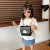 Children Bag Mini Shoulder Kindergarten Baby Schoolbag Cartoon PU Polyester Backpack Toddler Infant Cute for Students 240219