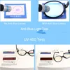 Sonnenbrillenrahmen, quadratisch, blaues Licht, Kinderbrille, optischer Rahmen, für Kinder, Jungen, Mädchen, Computer, transparent, blockierend, antireflektierend