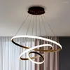 Lampade a sospensione Lampadario di lusso nordico a soffitto regolabile con luce ad alta luminosità, ornamento decorativo per soggiorno, sala da pranzo, camera da letto