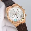 2024 Hot Men's Branded Master Leather Strap Automatic Mechanical High Value Glamour Watches