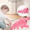 Jouet électrique en forme de homard pour chat, jouet interactif en peluche, crevettes agitées, réaliste, pour chats et chiens, housse lavable, 240219