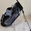 Tassen Golf grijze Stand Bags Blauw woord Lichtgewicht en ultralichte waterdichte Golf Stand Bags Laat een bericht achter voor meer details en foto's