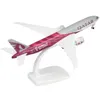 Vliegtuigmodellen Legering Metaal AIR QATAR Airways Boeing 777 B777 Vliegtuigmodel Diecast Vliegtuig Modelvliegtuigen met wielen Landingsgestellen 20 cm