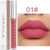 Lucidalabbra 18 colori Rossetto a lunga durata Matte Pink Velvet Red Rossetti liquidi impermeabili Trucco Cosmetico Gadget durevoli