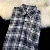 Men's Dress Shirts Comfortable Shirt Lightweight Long Sleeve Loose Male Mens Nice Plaid Beatiful Brand Breathable