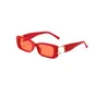 0096 Sunglasses European Retro Rectangular Trendy Men Women Designer Sun Glasses