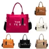 Marc Tote Bags Stupes Sacks the Bag Bag Womens Designer Hands Handbags Deerskin Velvet Large Carty Crossbody Women's Handba304a