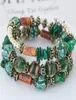 2020 Bohemian New Shell Turquoise Stone Bransoletka Multilayer Beads Strand Bransoletki Banles for Women Pulseras Mjers1264116