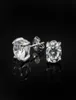 2014 New Design Top quality 925 sterling silver swiss CZ diamond stud earrings fashion jewelry wedding gifts6743072