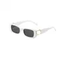 0096 Sunglasses European Retro Rectangular Trendy Men Women Designer Sun Glasses