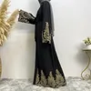 Ubranie etniczne Ramadan Eid Open Abaya Kimono Femme Musulme Dubai Turkey Islam Suknia Arabska szat muzułmańską swobodę Długość sukienki Kaftan Kaftan