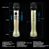 SPREKERS 3 In 1 draadloze karaoke microfoon handheld Bluetooth -luidspreker zingende opname Microfoon Hoogvolume lange batterijduur