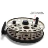 Reels New All metal sea Fly fishing reel Left and right Hand Winter Ice fishing wheel carp fishing gear jigging Bait reels mini coils