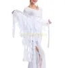 Bälten Stylish Women Belly Dance Hip Wrap Midjebälte kjol för dansare scenföreställningar Props Scarf Midjeband C9GF