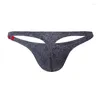 Mutande 8 pz/lotto uomo sexy cotone perizoma vita bassa uomo t-back perizoma gay custodia per pene sissy mutandine bikini slip tanga biancheria intima