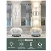 Wandlamp Moderne Kristallen Lampen Voor Woonkamer Slaapkamer Goud/Chroom/Zwart Lichten Bubble Schaduw Home Decor Badkamer Binnenarmaturen