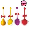 Vibratori Gurmee Nuovo prodotto App Fruit Jump Egg Cute Flirting Wireless Massage Stick Telecomando 240224