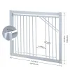 Nests 30*26cm Pigeon Door Metal Wire Bars Frame Single Entrance Trapping Doors Cage Birds Catch Removable Bar Bird Cages and Nests