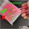 Tattoo Machine Hine 50Pcs Pink Tattoo Marker Pen White Brow Eyebrow For Permanent Makeup Eyebrows Lip Scribe Tool Pmu Accessory Suppli Dhwrt