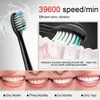 Brosse à dents électrique sonique, 8 têtes de brosse, intelligente, Ultra sonique, blanchiment des dents, Rechargeable, pour adulte, 240220