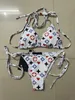 Women Bikini Set Bur Sexy Clear Pasp Kształt Swimsuits Projektanci Kąpiel Kąpiel Kąpiec Modna plażowa ubrania letnie ubrania dla kobiet w stylu kąpiel