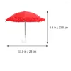 Regenschirme, 6 Stück, niedlicher Mini-Regenschirm, Kinderspielzeug, dekorativ, Schmücken, Stoff, Pografie-Requisite