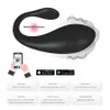 Wibratory Nowa aplikacja mobilna Jump Egg Pilot Control for Women's Fun Bezprzewodowy skok jajka masturbatora produkty seksu 240224