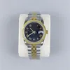 Montre de diamant montres de créateurs de mode pour hommes en acier inoxydable mécanique automatique reloj 36mm 41mm bracelet plaqué or montre de luxe lumineux SB018 B4