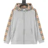 Hot Sale 2024 Women Fashion Cotton Hooded New Classic Hoodies Sweatshirt cotton round neck hooded Autumn and Winter Plaid Loose Hoodie