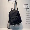 Schultaschen Damen Wasserdichter Nylon-Rucksack mit Puppe Freizeit große Kapazität Reisetasche Pendeln für Frauen Damen weiblich