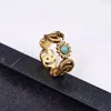 Marke Ringe für Frau Mann Herz Ring Emaille Designer Unisex Ringe Reif Modeschmuck mit Box249n