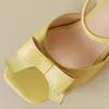 Dress Shoes Women Low Med Heels Gladiator Sandals 3.5 CM Heel Woman Small Plus Size 30 - 43