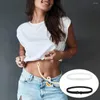 Cintos Elástico Cintura Tummy Tuck Crop Band Set para Mulheres Tops Bandas Ajustáveis Ultimate