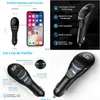 Laddare Partihandel LED Display Dual Port USB Smart Car Charger With Anion Air Purification Funktion 5V 3.1A Drop Leverans Electronics DHWQC