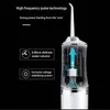 Monddouche Draagbare tandheelkundige waterflosser USB oplaadbare waterstraal Floss-tandenstoker 4 jettip 220 ml 3 modi IPX7 1400 tpm 240219