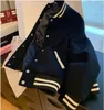 Женские пальто-бомберы Harajuku Varsity Бейсбольная куртка Женская осенняя одежда