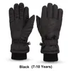 Hair Accessories Children Winter Thick Gloves Teenagers Waterproof Windproof Snow Outdoor Ski Sports Warm Patchwork