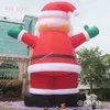 無料の貨物屋外アクティビティ20フィート/26フィート/33フィート高巨大なインフレータブルサンタクロースアウトドア広告クリスマスの老人漫画販売 -