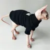 أزياء القط sphynx ملابس الربيع صيف الملابس عارية الملابس هريرة الشعر بلا شعر