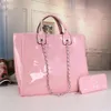 Designertassen Luxe Chaneles tassen Tote Bags Must Have Zomer Portemonnee handtas leer mode Tas Dames marmont Grote capaciteit lakleren boodschappentas trav