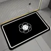 Designer Carpets Luxury Carpet Jacquard Diatom Ooze Brand Floor Kitchen Mat With Letter C Rug Water-Absorbent Quick-drying Mats