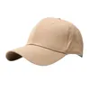 Ball Caps Brass Buckle Baseball Hat Solid Color Casual Cap Bent Brim Embroidered Visor LOGO
